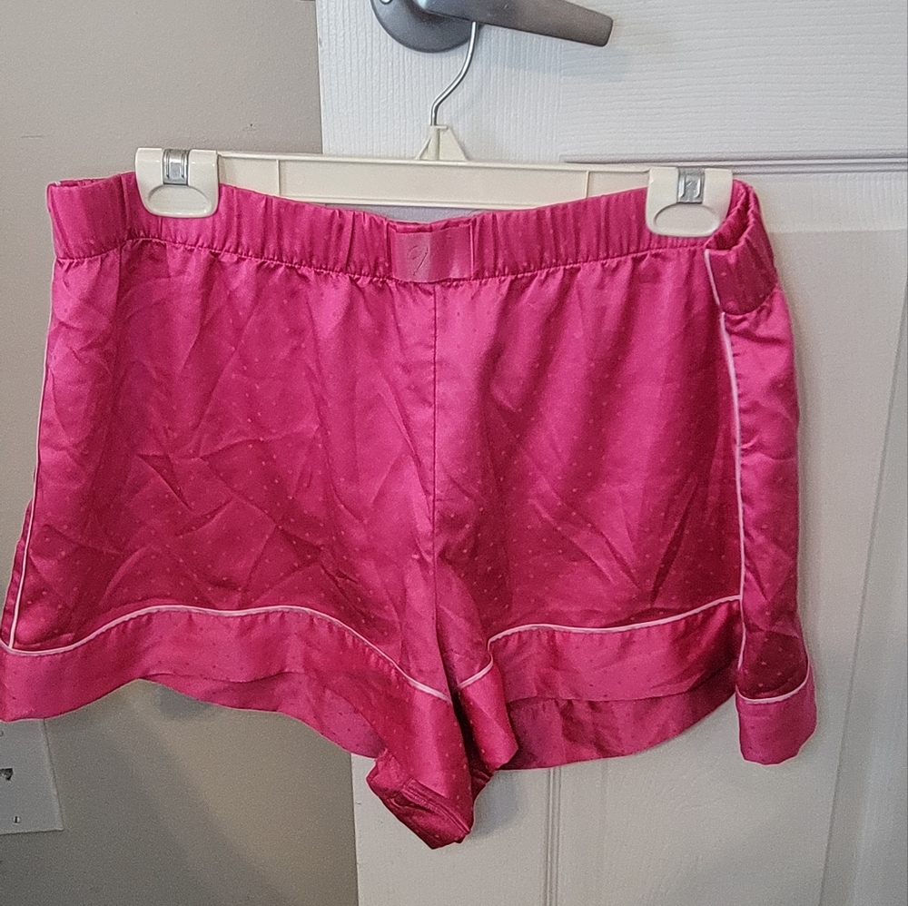Victoria's Secret XL Sleep Short Bottoms Pink Polka Dots